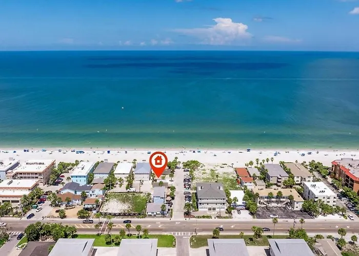 Rare Gulf-front Indian Rocks With Tiki Bar * Clearwater Beach